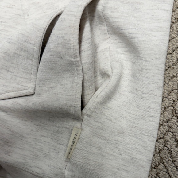 Varley Cream High-Neck Cardigan - Picture 2 of 6